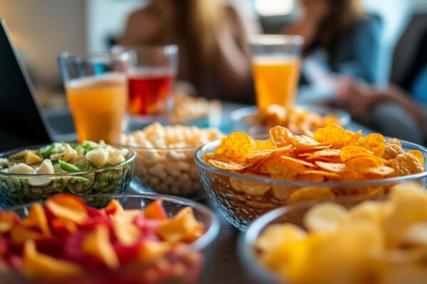 comment organiser un apéritif sans stress avec des chips livrées directement au drive